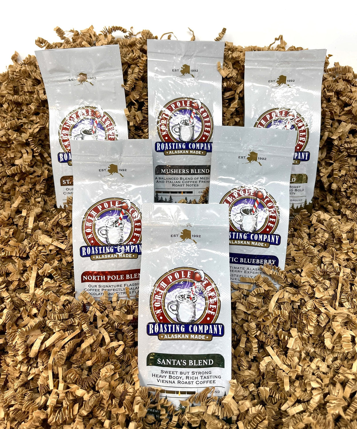 North Pole Coffee Samplers