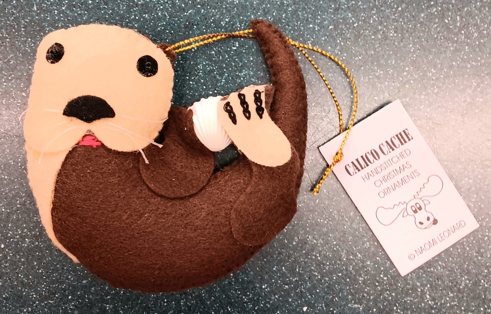 Calico Cache Handstiched Ornaments - Thumbnail 5