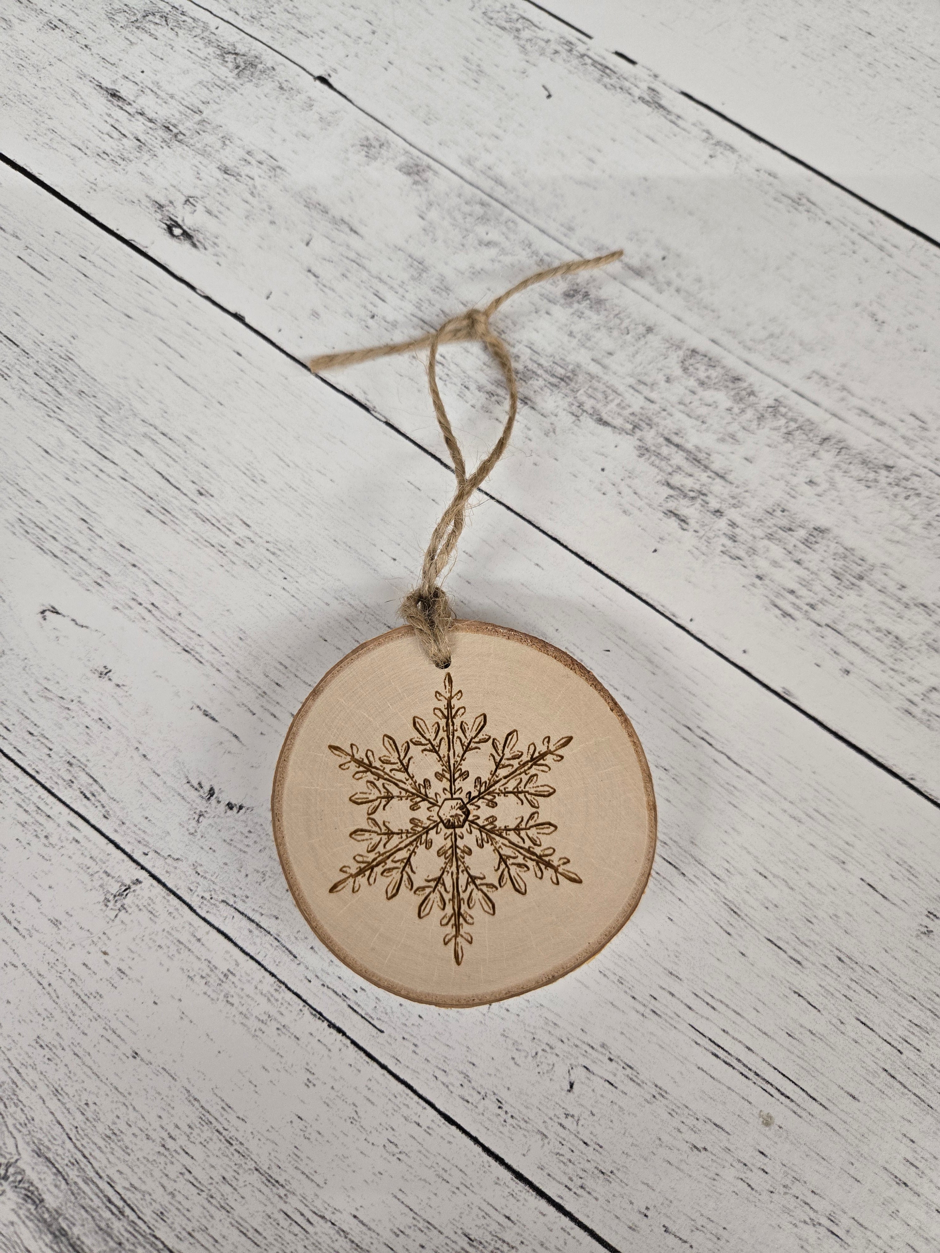 Custom Birch Ornament