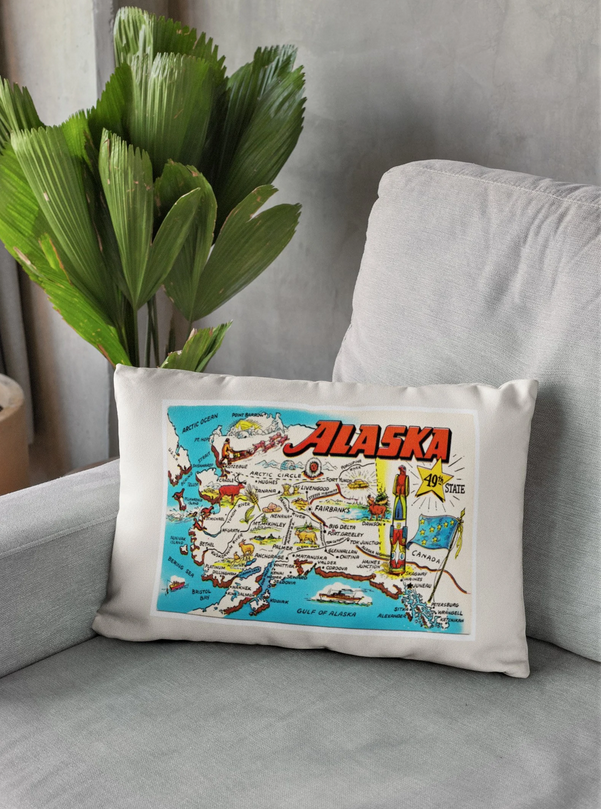 Vintage Map Pillow Cases