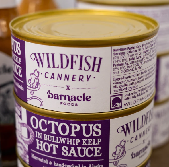 Wildfish Cannery Octopus In Bullwhip Hot Sauce