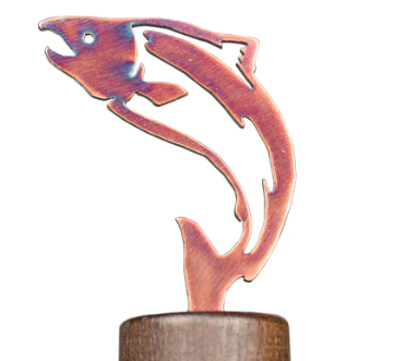 Blue Moose Metals Bison Wine Bottle Stopper - Thumbnail 4