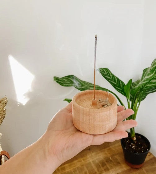 Hand-Turned Incense Holders