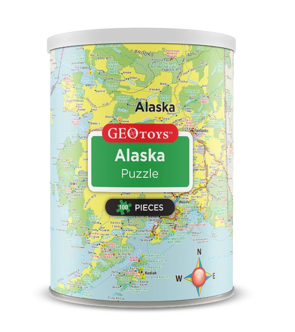 Alaska 100-Piece Mini Puzzle