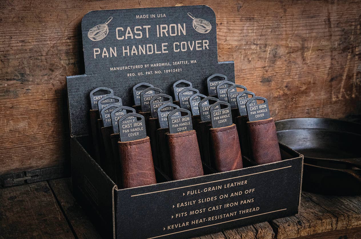 Hardmill Cast Iron Pan Handle Cover - Thumbnail 2