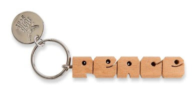 Peace Keychain