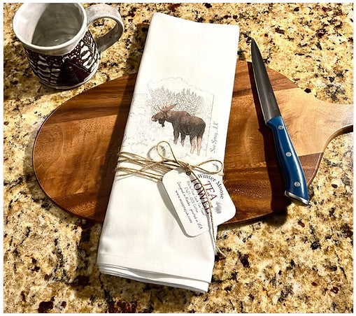 Sea Spray AK Tea Towel