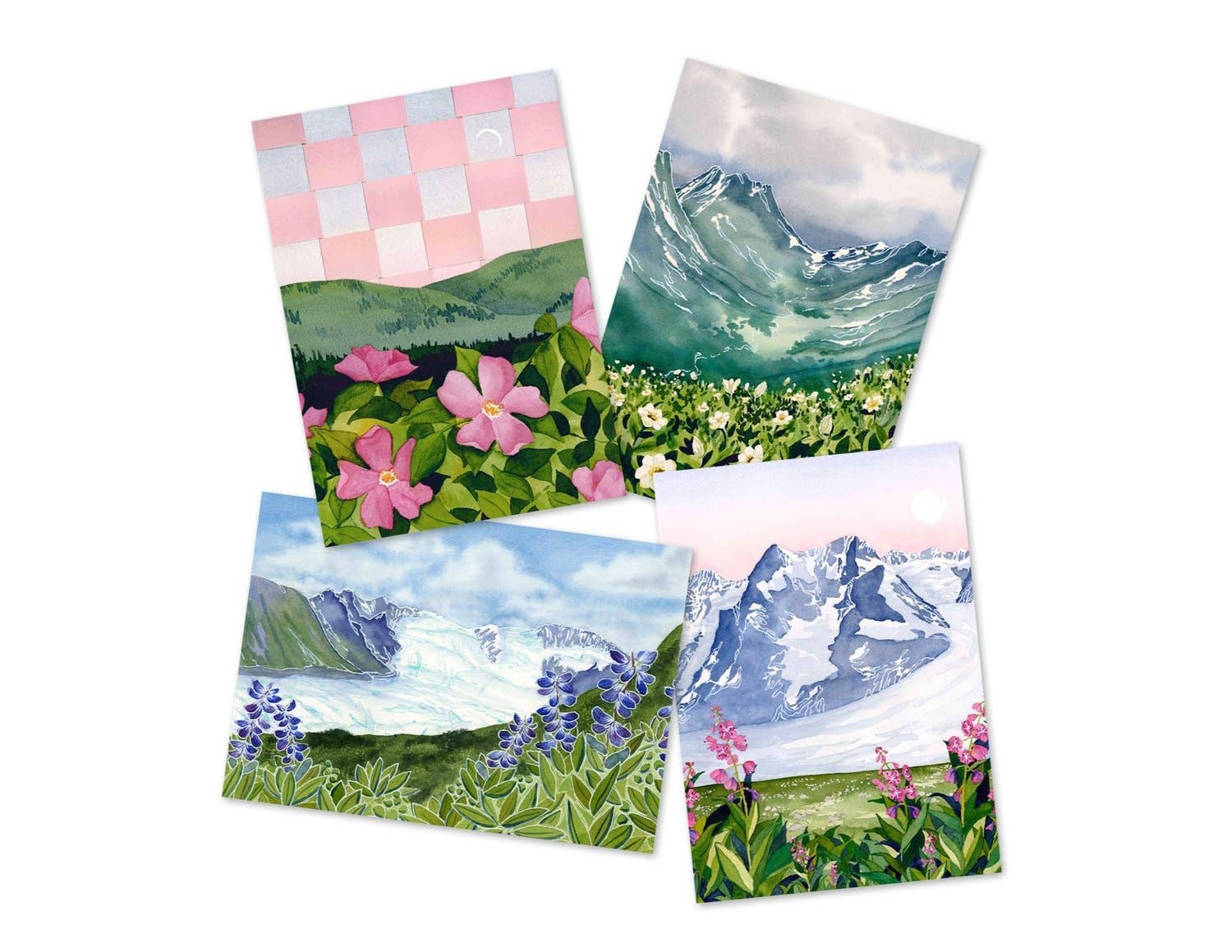 Full Bloom Greeting Cards