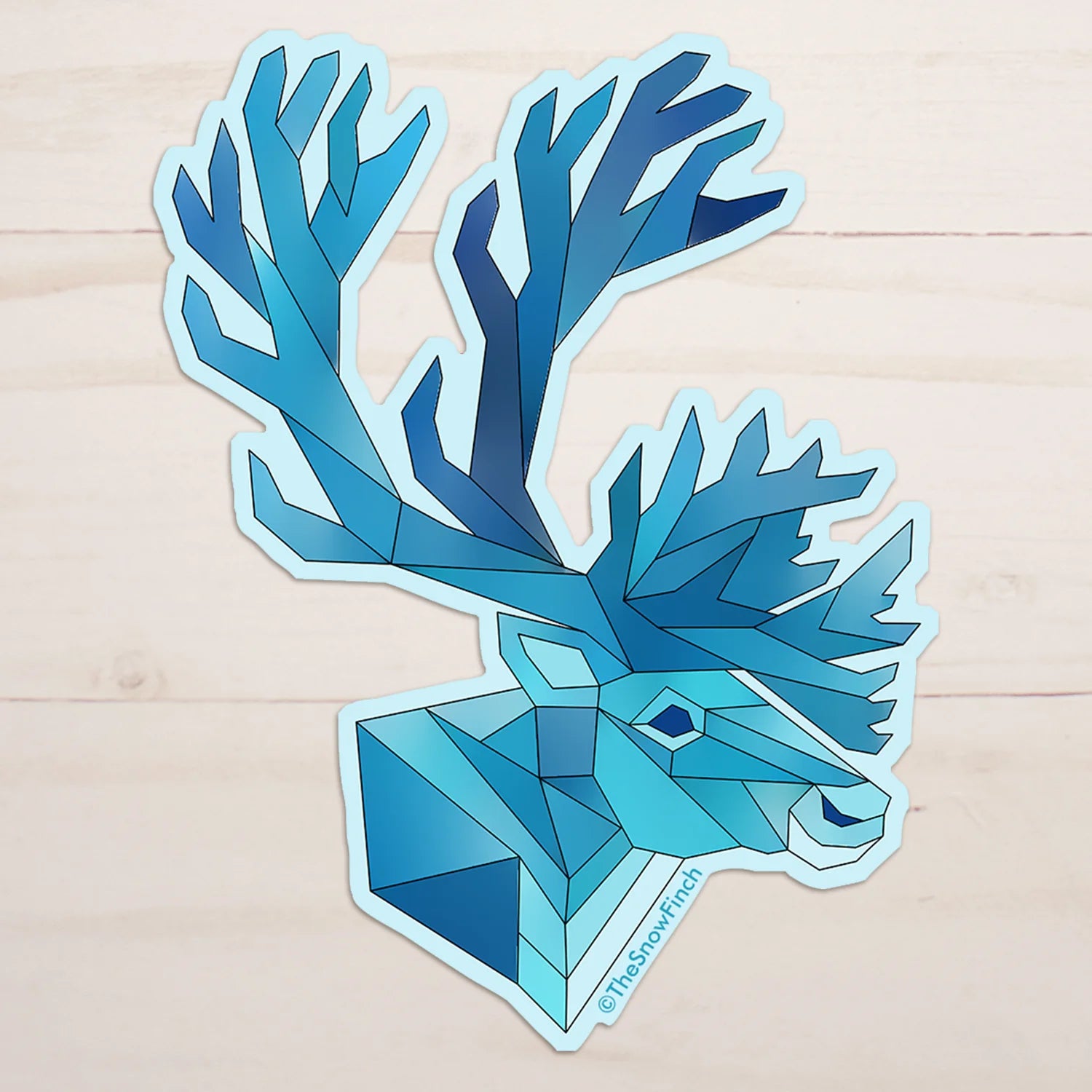 The Snow Finch Stickers