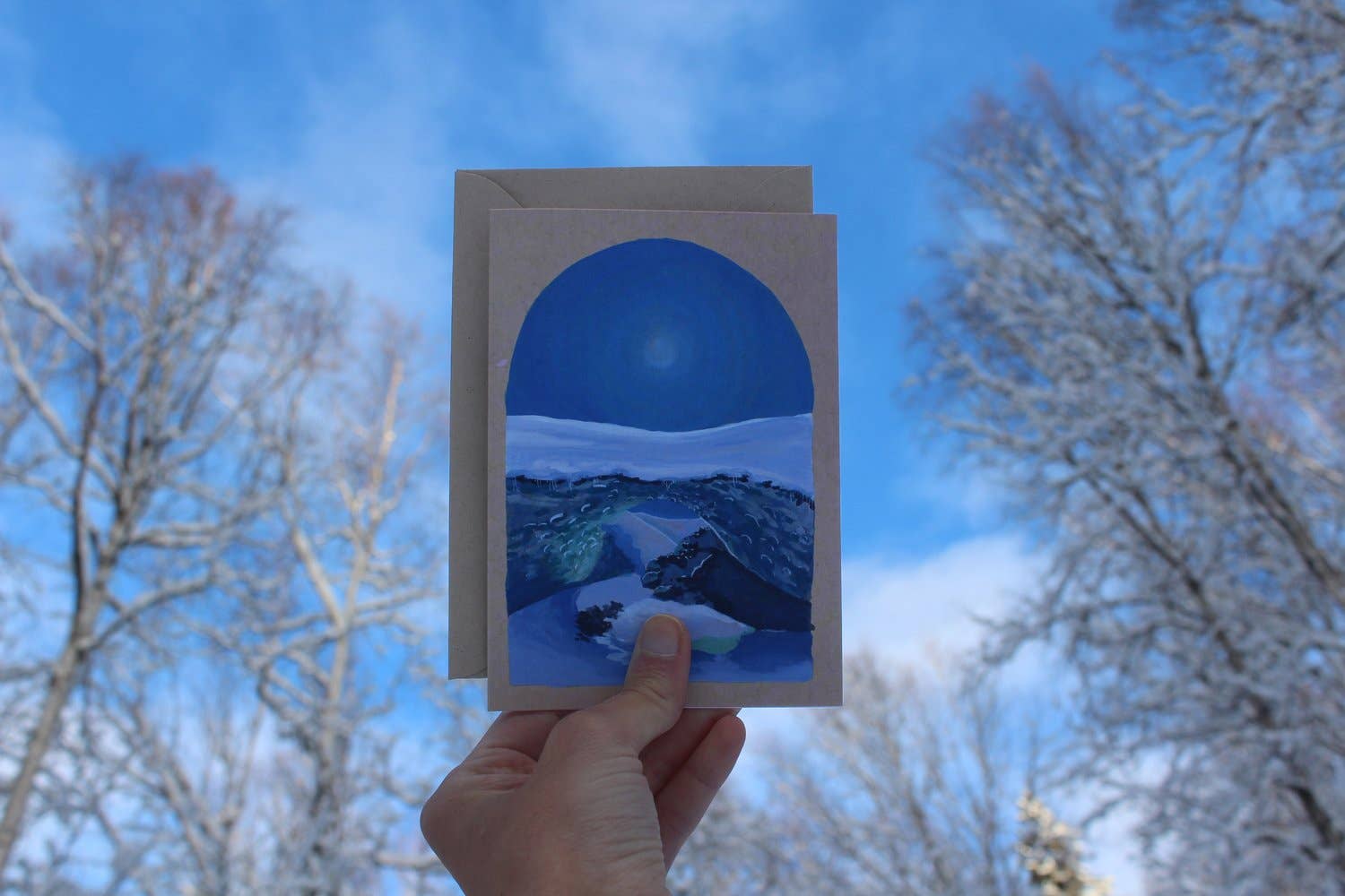 Ice Pack Greeting Cards