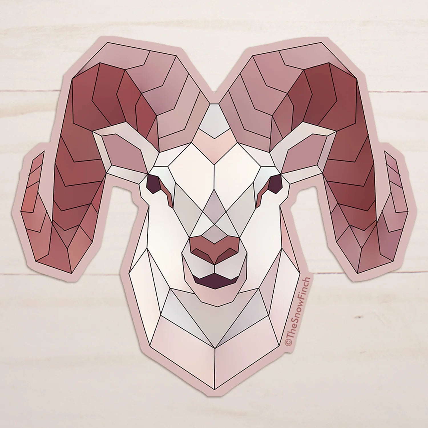 The Snow Finch Stickers