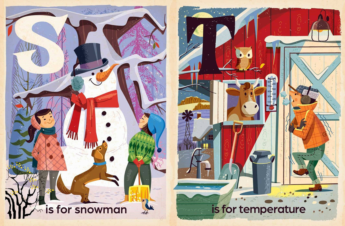 W is for Winter Board Book