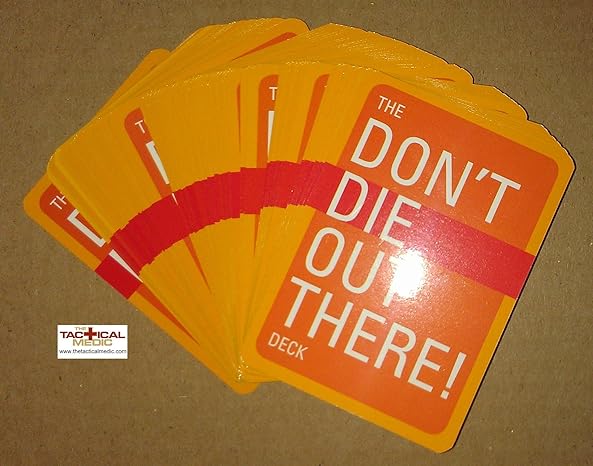 The Don't Die Out There Deck of Cards