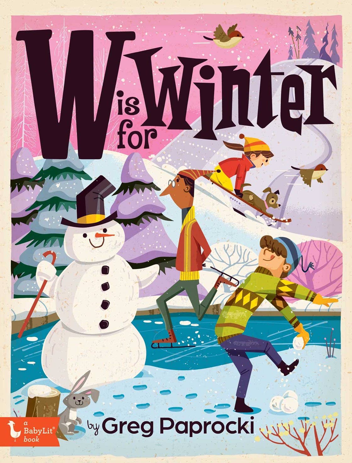 W is for Winter Board Book