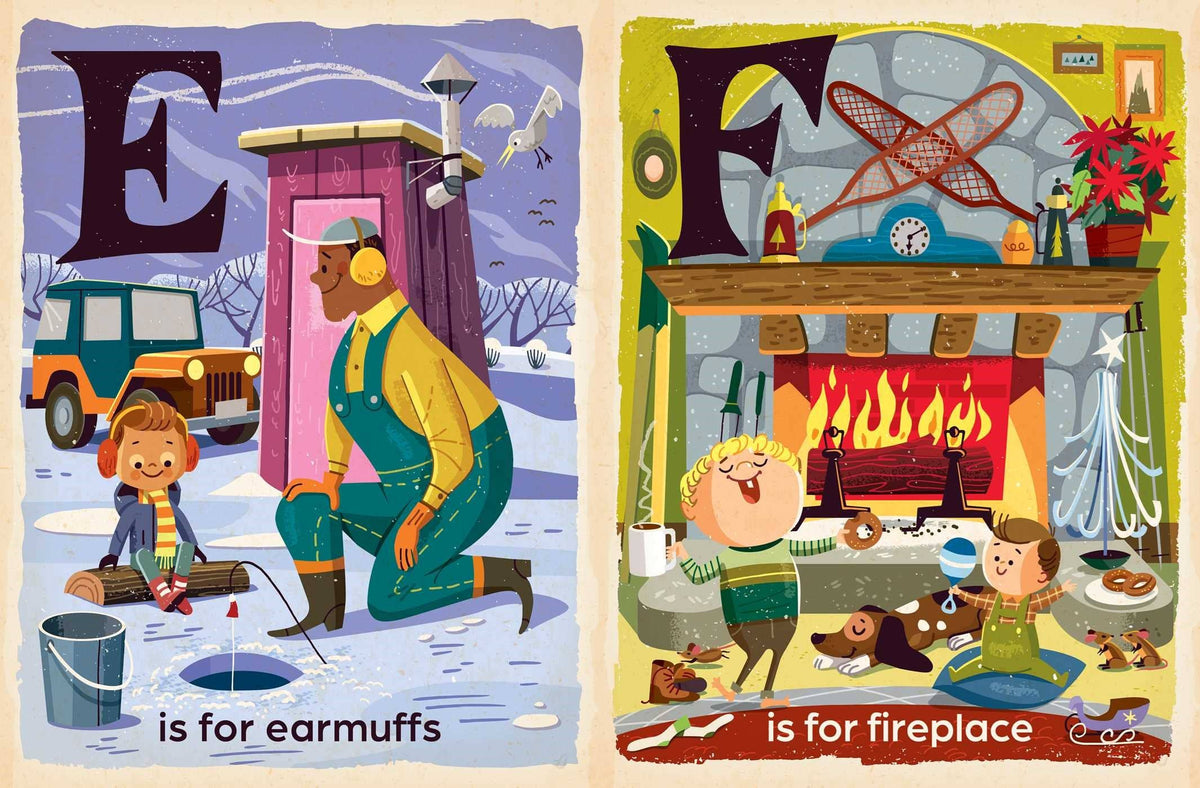 W is for Winter Board Book