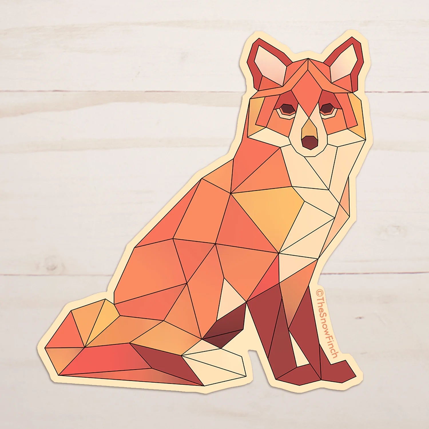 The Snow Finch Stickers