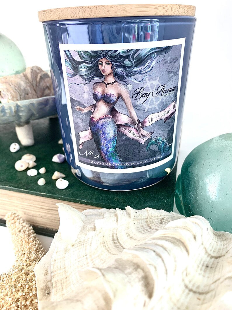 Bay Avenue Mermaid Candle Collection