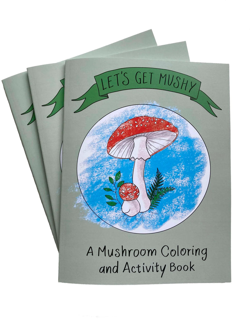 Let's Get Mushy Activity & Coloring Book
