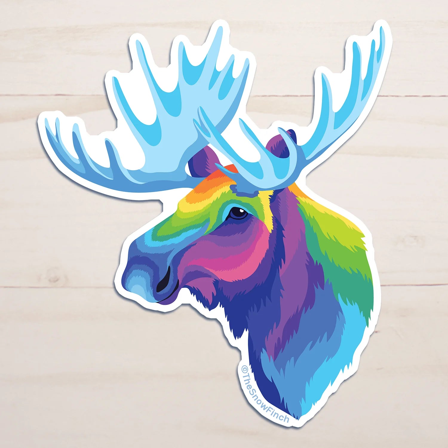 The Snow Finch Stickers
