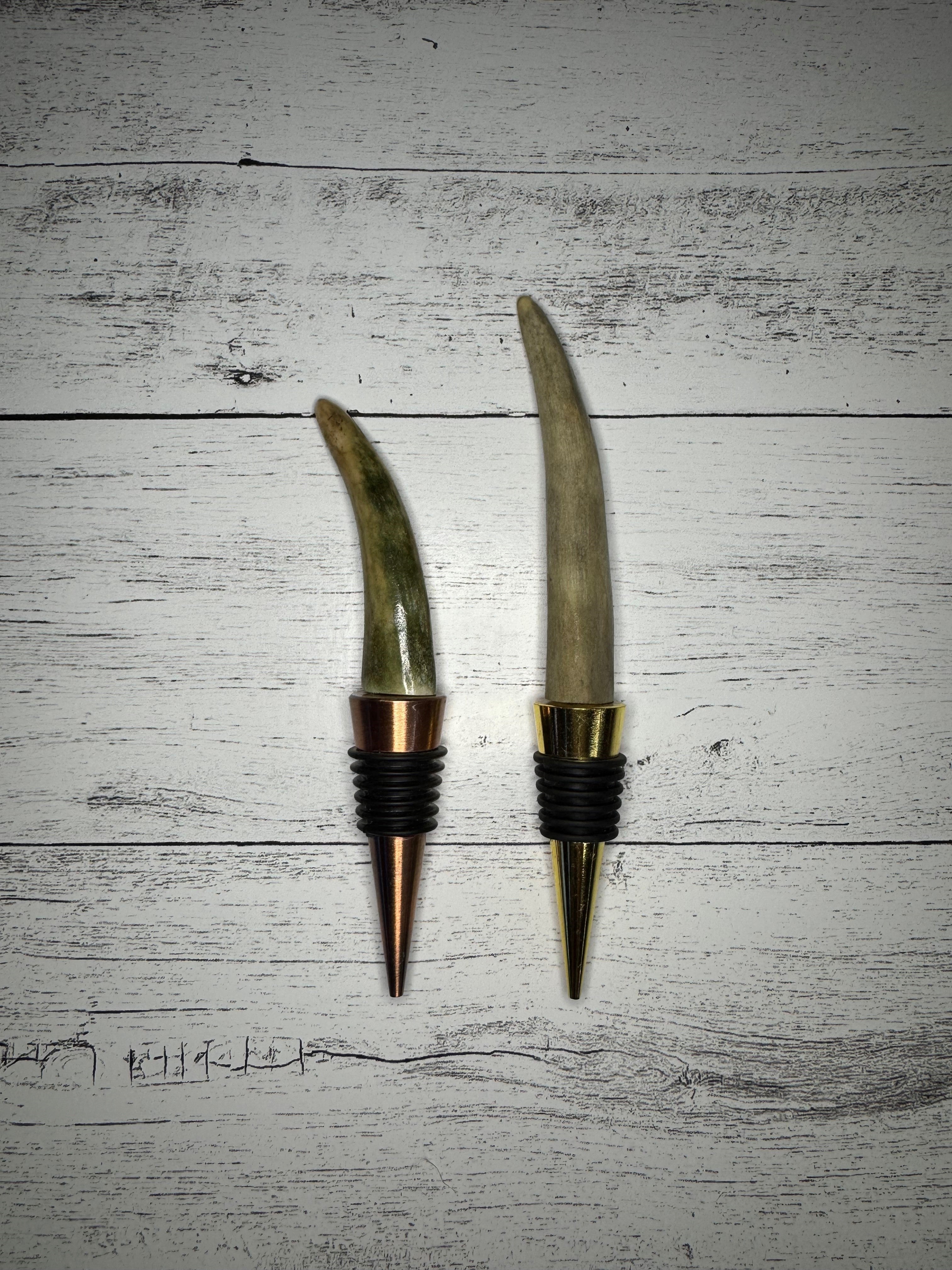 The Whisper of Alaska Antler Bottle Stopper - Thumbnail 2