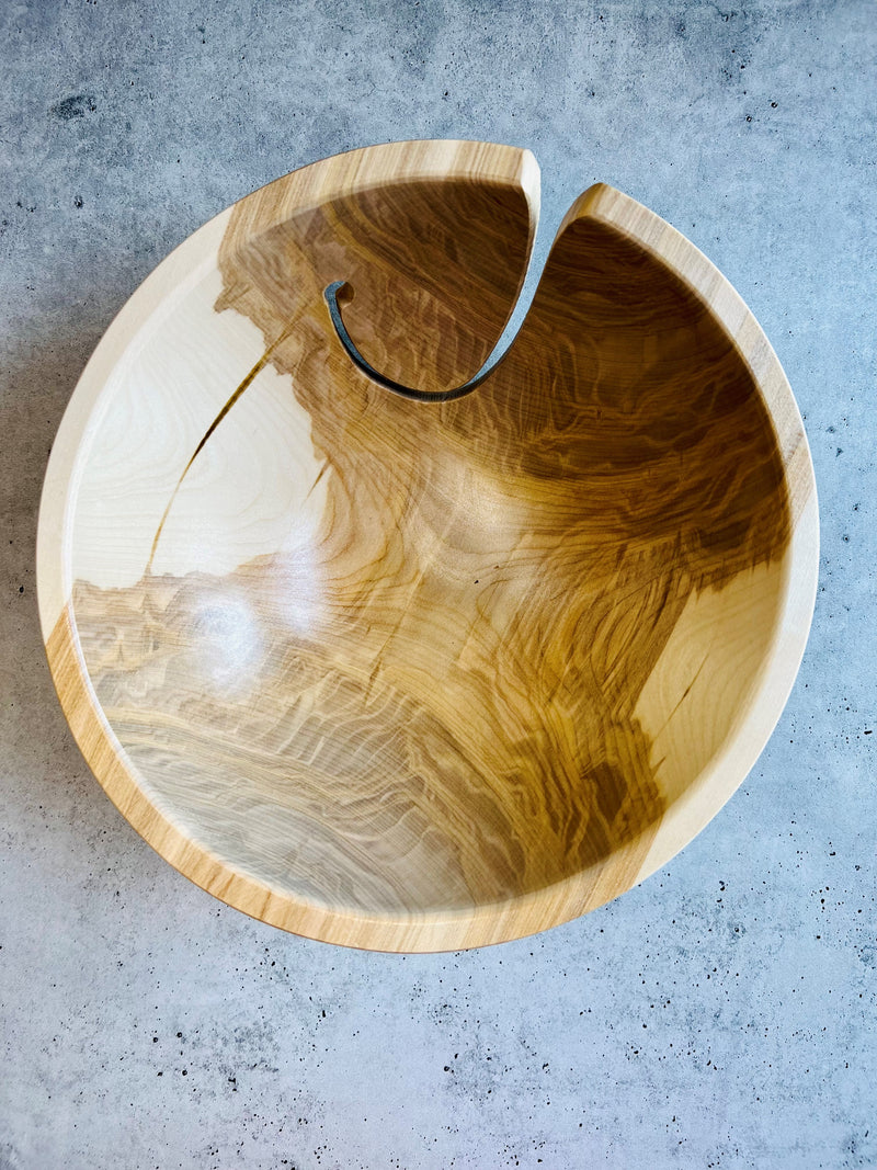 Ailanthus altissima Wood Yarn Bowl