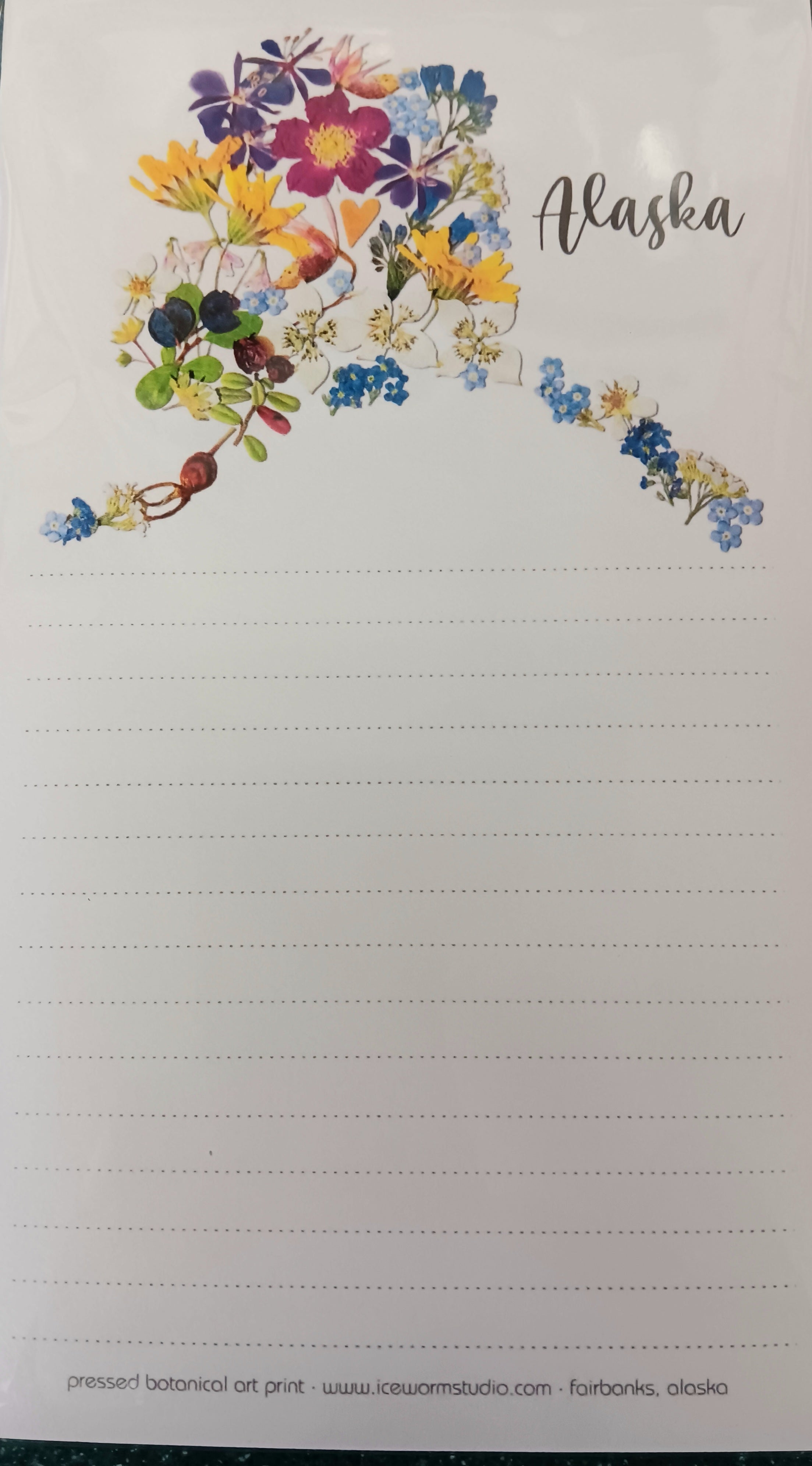 Botanical Magnetic Notepad