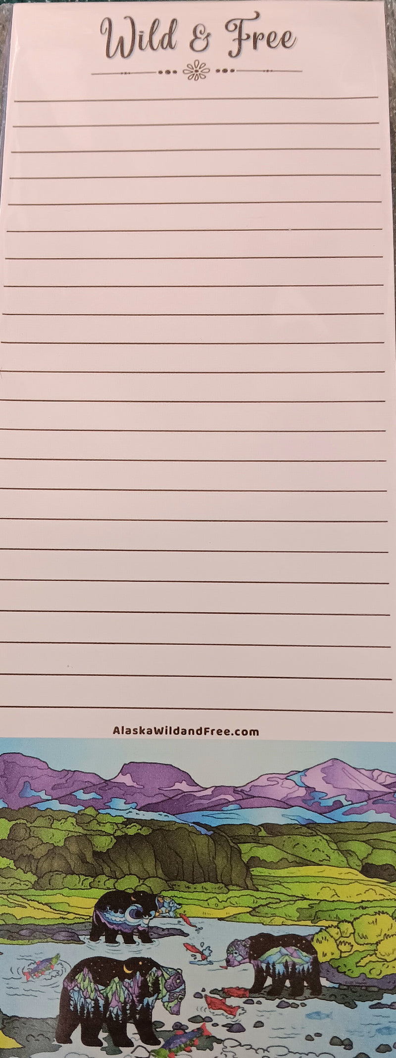 AK Wild & Free Notepad