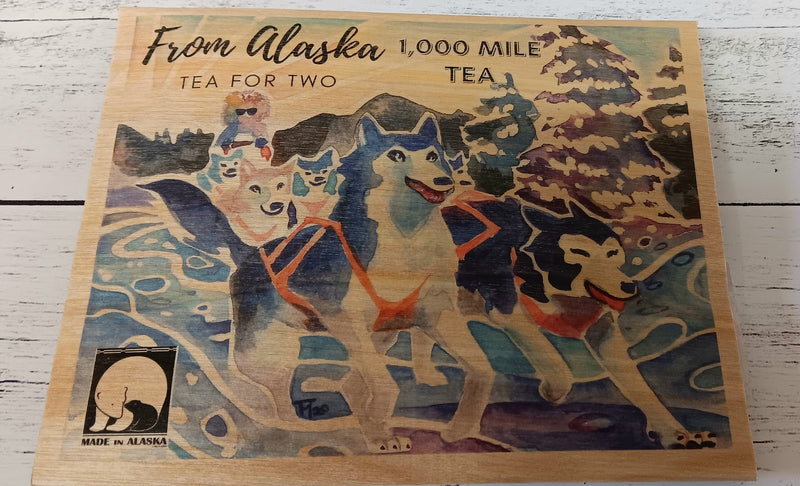 Tea For Two Wood Envelope