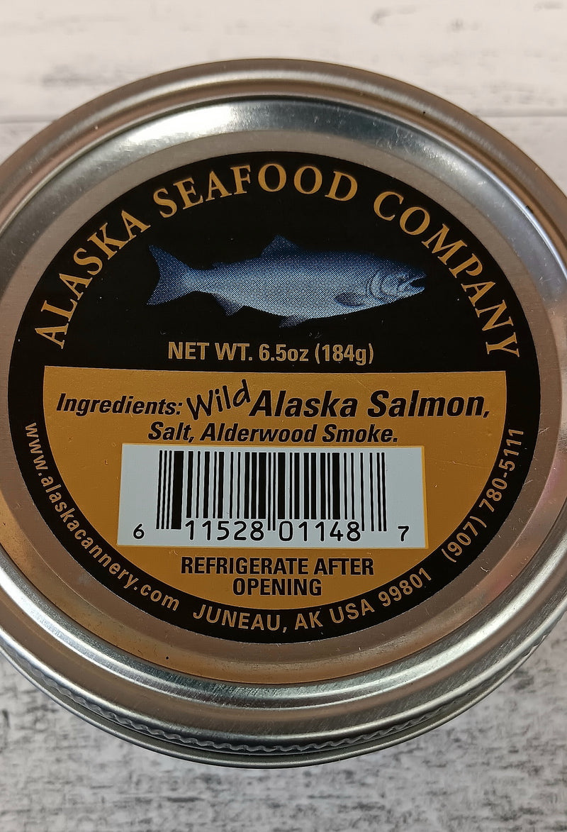 Wild Smoked Sockeye Salmon Jar