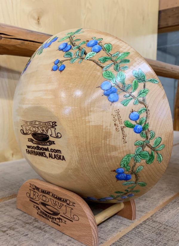 Blueberry Art Bowl
