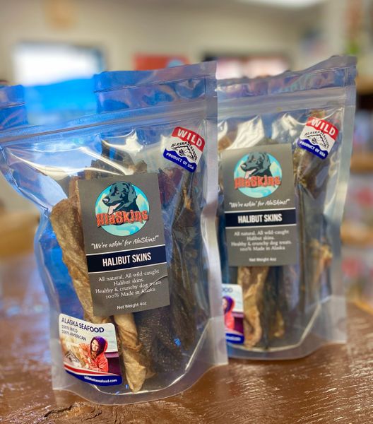 AlaSkins Salmon & Halibut Dog Treats