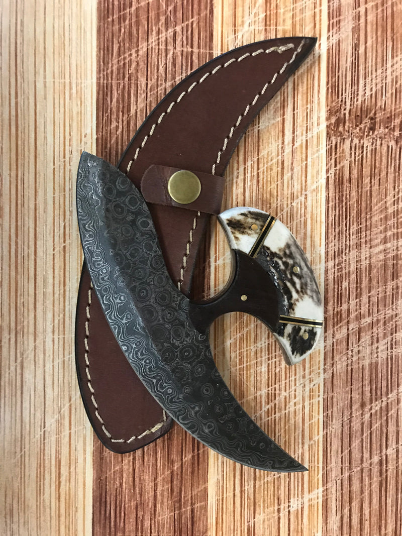 Damascus Steel Angler Ulu