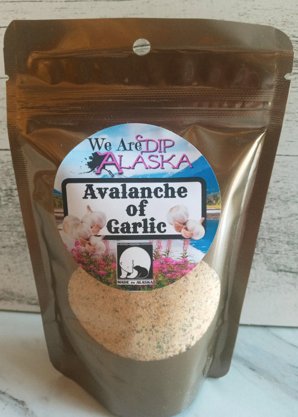 We Are DIP ALASKA Avalanche of Garlic Spice Bags