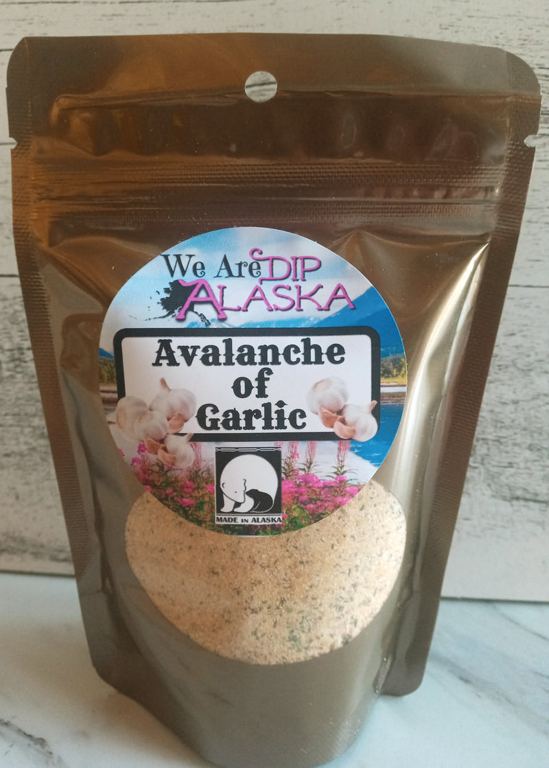 We Are DIP ALASKA Avalanche of Garlic Spice Bags