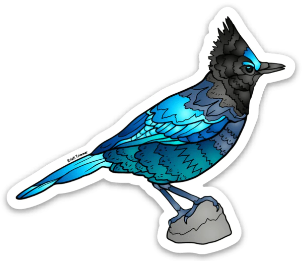 AK Wild & Free Sticker