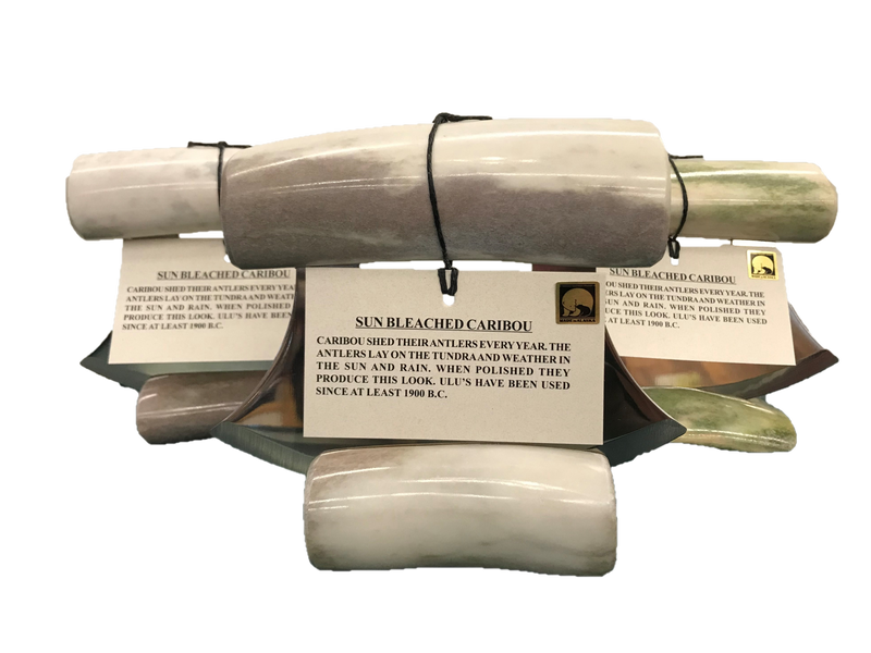 Polished Caribou Antler Ulu