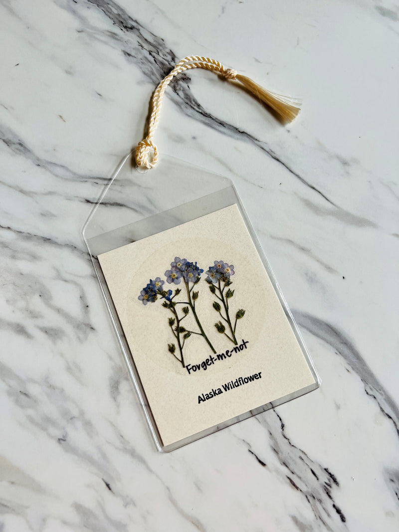 Pressed Wildflower Bookmark