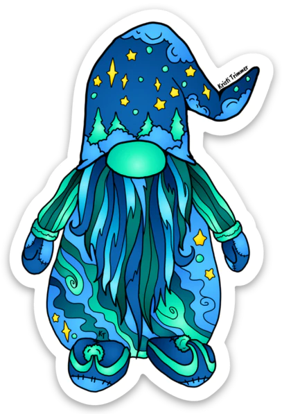 AK Wild & Free Sticker