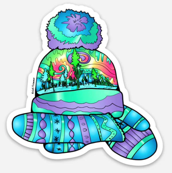 AK Wild & Free Sticker
