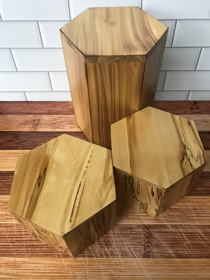 Wood Urn