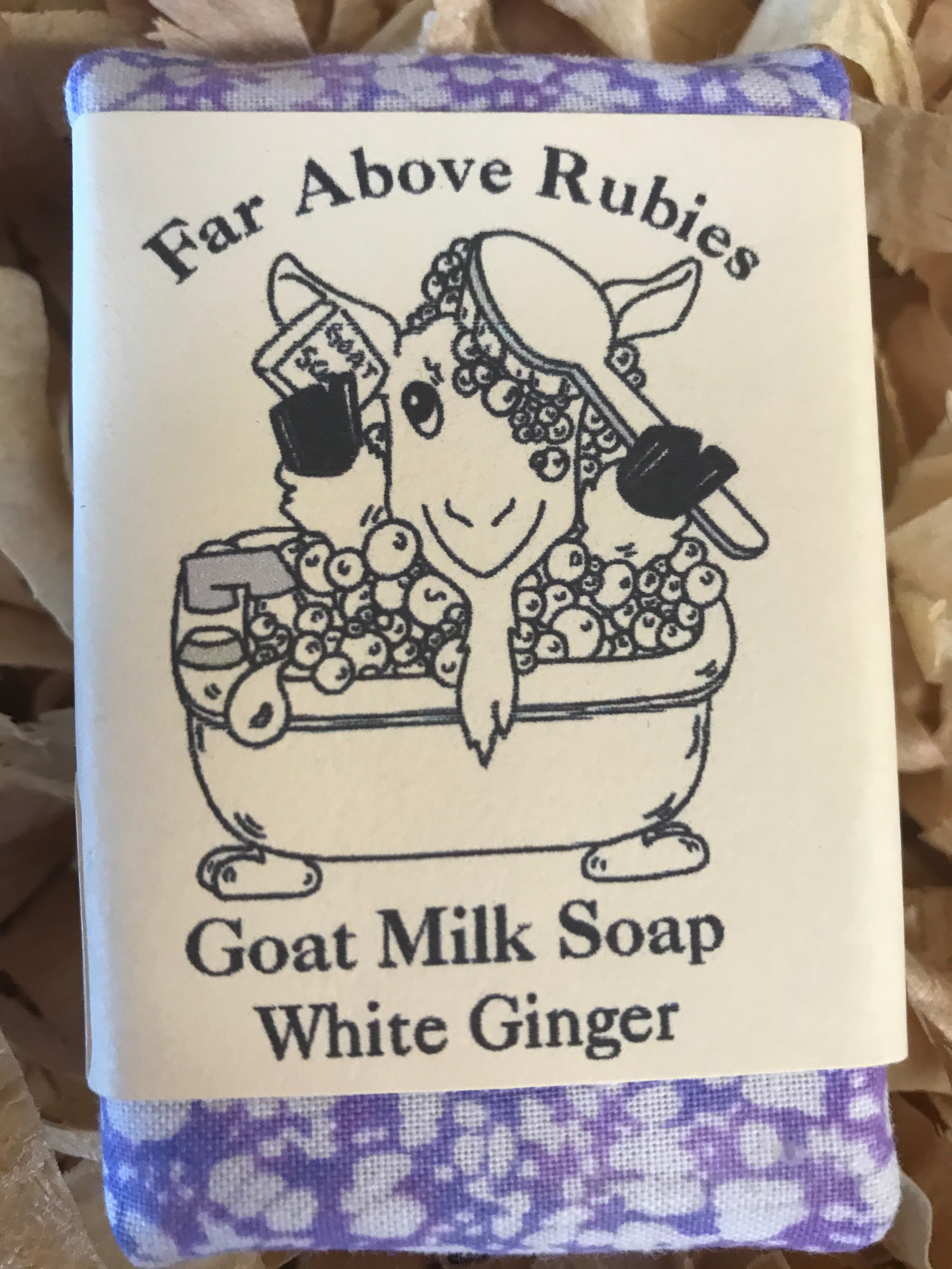 Far Above Rubies - Goat's Milk Soap