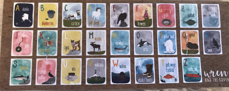 Alaska Alphabet Cards