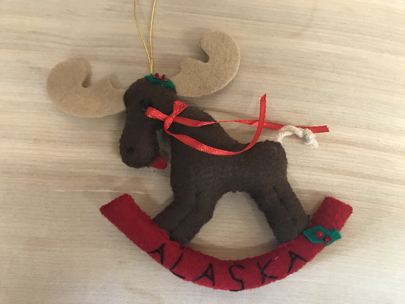 Calico Cache Handstiched Ornaments