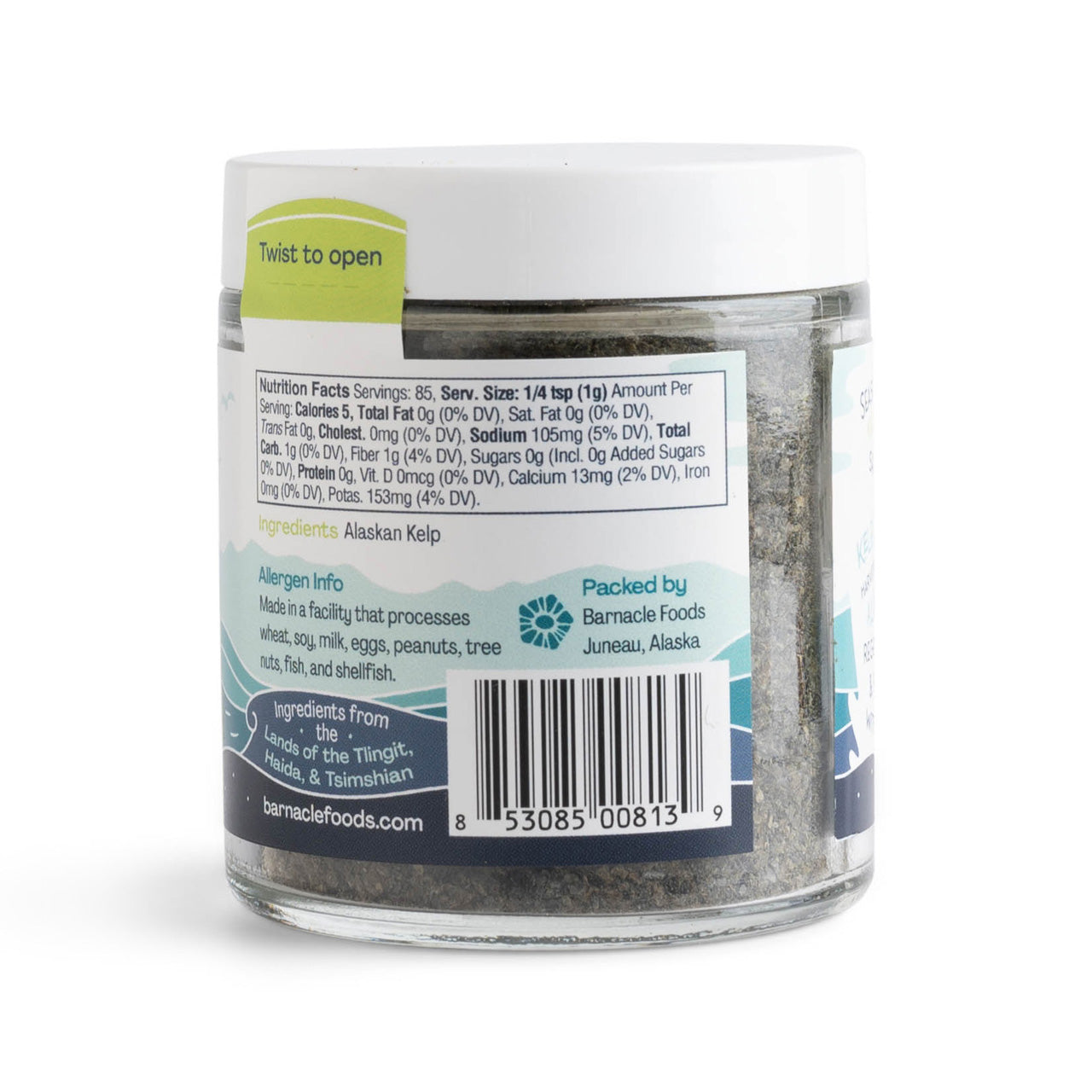 Barnacle Foods Alaskan Kelp Pow - Small Flakes