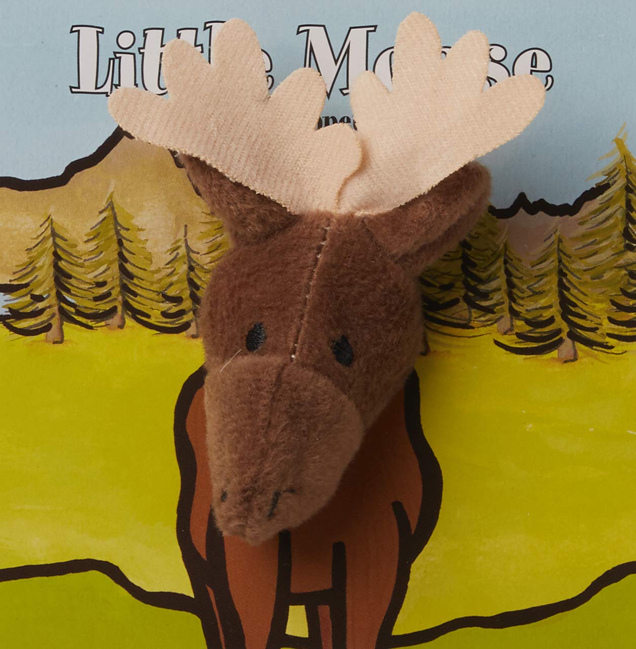 Little Moose: Finger Puppet Book