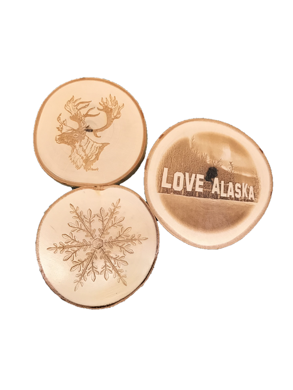 Custom Alaskan Coasters