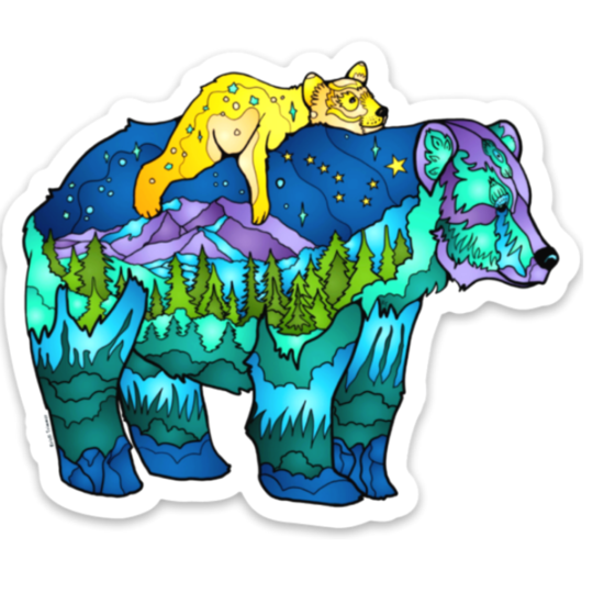 AK Wild & Free Sticker