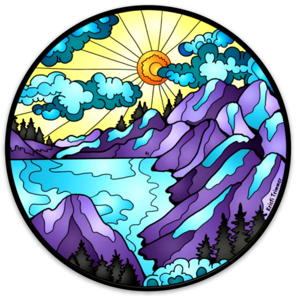 AK Wild & Free Sticker