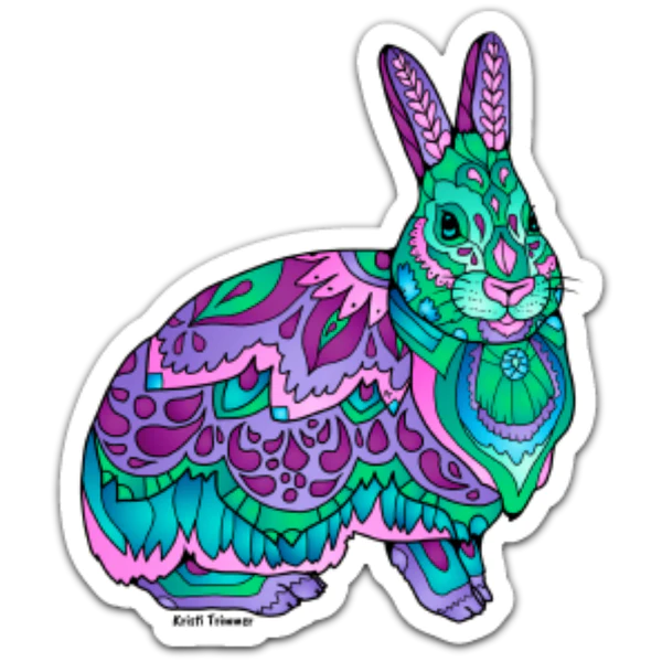 AK Wild & Free Sticker