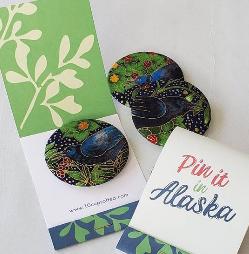 Alaska Fabric Pin